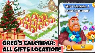 Hayday: Greg&rsquo;s Farm &ndash; All Gift Locations | #hayday #phoenixofplayzone #supercell 