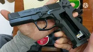 How to load co2 cartridges in walther cp88