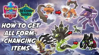 How to Get Legendary Pokemon Form Changing Items in Pokemon Sword and Shield!