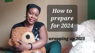 How to prepare for next year//last quarter of 2023.