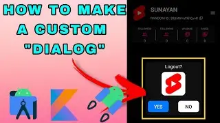 Custom Dialog - Custom Dialog Box in Android || Kotlin || hindi
