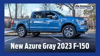 2023 F-150 Azure Gray Platinum Overview