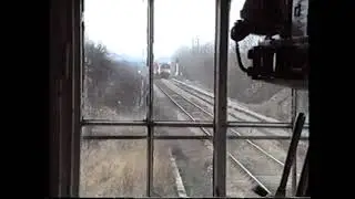 Inside Midland Junction signal box