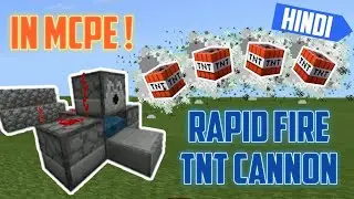 How to make minecraft pocket edition cannon | MineTRY | cannon minecraft