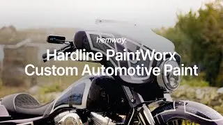 Hemway x HardlinePaintworx | Custom Motorbike Painting | Auto Powder Pigment & Automotive Glitter