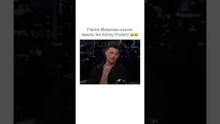 Patrick Mahomes Sounding Like Kenny Powers #shorts #patrickmahomes #superbowl #nfl #funny #football