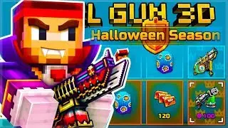 🎃 NEW HALLOWEEN BATTLE PASS 5 NEW WEAPONS 9 MYTHICAL EGGS! | Pixel Gun 3D