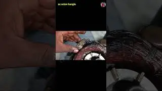 Compressor repair gas charge #air #automobile #accircuits #airconditioner #acactonbangla #electrical