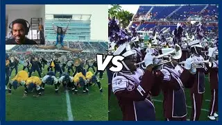 REACTING TO NC A&T & SCSU Field Shows | Palm Beach National Battle of the Bands 2026