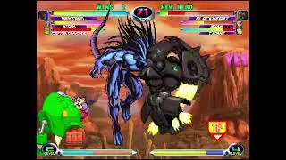Marvel vs. Capcom 2 - Storm, Sentinel, Captain Commando vs. Rogue, Blackheart, T. Bonne