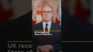 Великобритания объявила о признании Государства Палестина | AJ #shorts