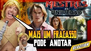 REPETIRAM O ERRO DE 1987! 🤡 O FILME DO HE-MAN TÁ BONITO, MAS VAI FLOPAR! #reacton