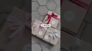Eco-Friendly GIFT WRAPPING Alternatives (Sustainable Holiday Season) #shorts