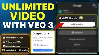 Flow 45K Ai Credits | VEO 3.1 Unlimited Videos | Nano Banana Pro | Google Ai Ultra For Free