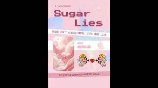 Sugar Lies - AI THAI POP | Official Lyrics Video