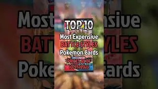 Top 10 Battle Styles Pokemon cards #shorts #pokemon