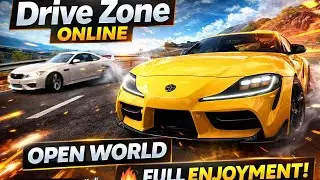 Drive Zone Online Gameplay 🚗🔥 | Open World Driving | Full Enjoyment 