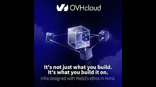 Generic - It's not just what you build. It's what you build on.  #ovhcloud #blockchain