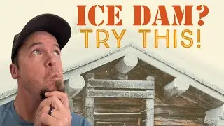 Экстренное устранение ледяной плотины!