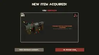 TF2 - Unboxing Strange Festive Stickybomb Launcher