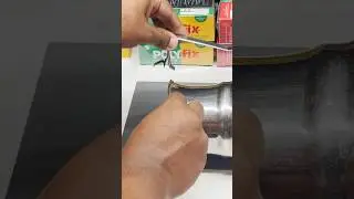 Amazing Baking Soda & Superglue Hack | Crazy Metal Bonding Strength Experiment #shorts #hacks #bond