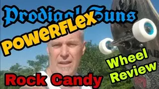 First Ride Impressions Powerflex Rock Candy Wheel Review Fitted with Bones Swiss Ceramics