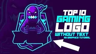 Top 10 Mascot gaming part 2 logo without text | Gaming logo no text | No text logo by RK Graphics