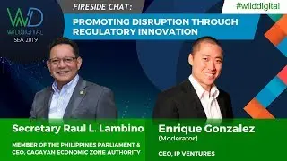 Promoting Disruption Through Regulatory Innovation - Wild Digital SEA 2019