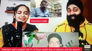 Punjabi real tv/Reaction vedio of Allama Nasir Medni shaib/fan of indian Punjab/