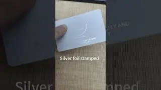 Custom PVC authenticity card for jewelry
