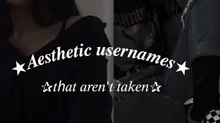20 Aesthetic Username Ideas For Instagram | Instagram Aesthetic Usernames (that are not taken)