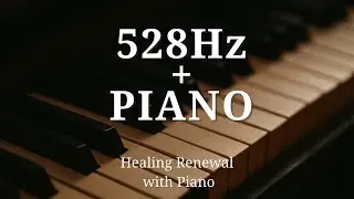 528Hz + Piano | Healing Renewal with Piano (2h) | Calmora