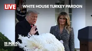 RAW FEED: White House Thanksgiving Turkey Pardon