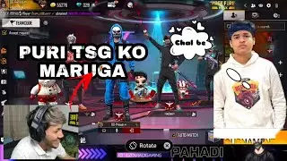 OG PAHADI VS TSG LEGEND || PAHADI KO CHAIYE BADAL BADAL BADAL || #pahadigaming