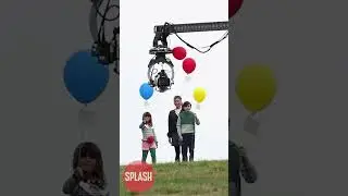 Renee Zellweger As Bridget Jones Leads Her Children To Release Balloons With Letters For Daddy