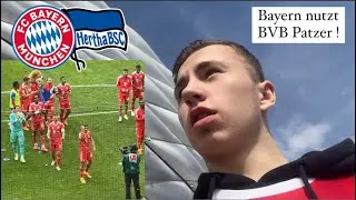 FC Bayern - Hertha BSC | Big Points - Deutscher Meister wird NUR DER FCB | Stadion Vlog #14