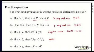 ICSE Grade 10 Mathematics Eng Linear Inequations 02