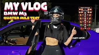 BMW M3 QUARTER 1/4 MILE TEST 🏎️💨