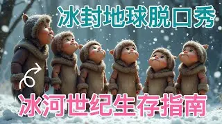 🥶 冰河世纪末日：在地球的深度冰冻中生存！ (史前生存故事) Ice Age Apocalypse: Surviving Earth's Deep Freeze!