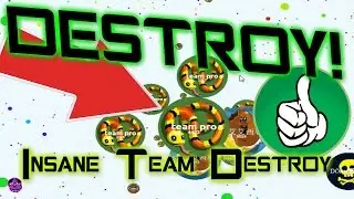 INSANE TEAM TROLLING!15,000K MASS In 10 Seconds!!!//Agario Gameplay
