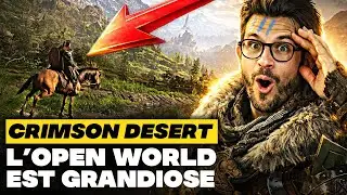 CRIMSON DESERT : son OPEN WORLD est GRANDIOSE 😍 Régions, Quêtes, Héros : Tout Savoir en 4K
