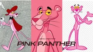 Let's draw Pink panther drawing easy drawing for kids 