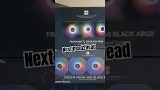 Frozen Notte 360mm Black ARGB vs Frozen Prizm 360mm Black ARGB