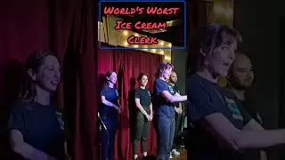 Times Square NYC Improv Comedy 🍦  #NYC #improv #comedy #offbroadway #icecream