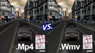 Render Fight - .Mp4 Vs. .Wmv comparison