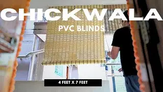 Установка ПВХ-жалюзи от Mr. Chikwala! Давайте преобразим ваше пространство на улице вместе! 🌞✨