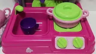 toy asmr] Kitchen PlaySet ASMR Satisfying with Unboxing No Talking | Review Toys