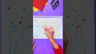 🎨 DIY COLOR DROPS GAME &mdash; SO RELAXING! #shorts #kidsvideo