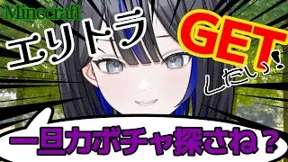 【#マインクラフト】今日こそはエリトラゲットだぜ！[個人勢/黒雨夜明_Koku yoa]