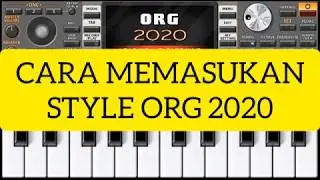 Cara Menambahkan Style & Set Org 2020 || download set ||